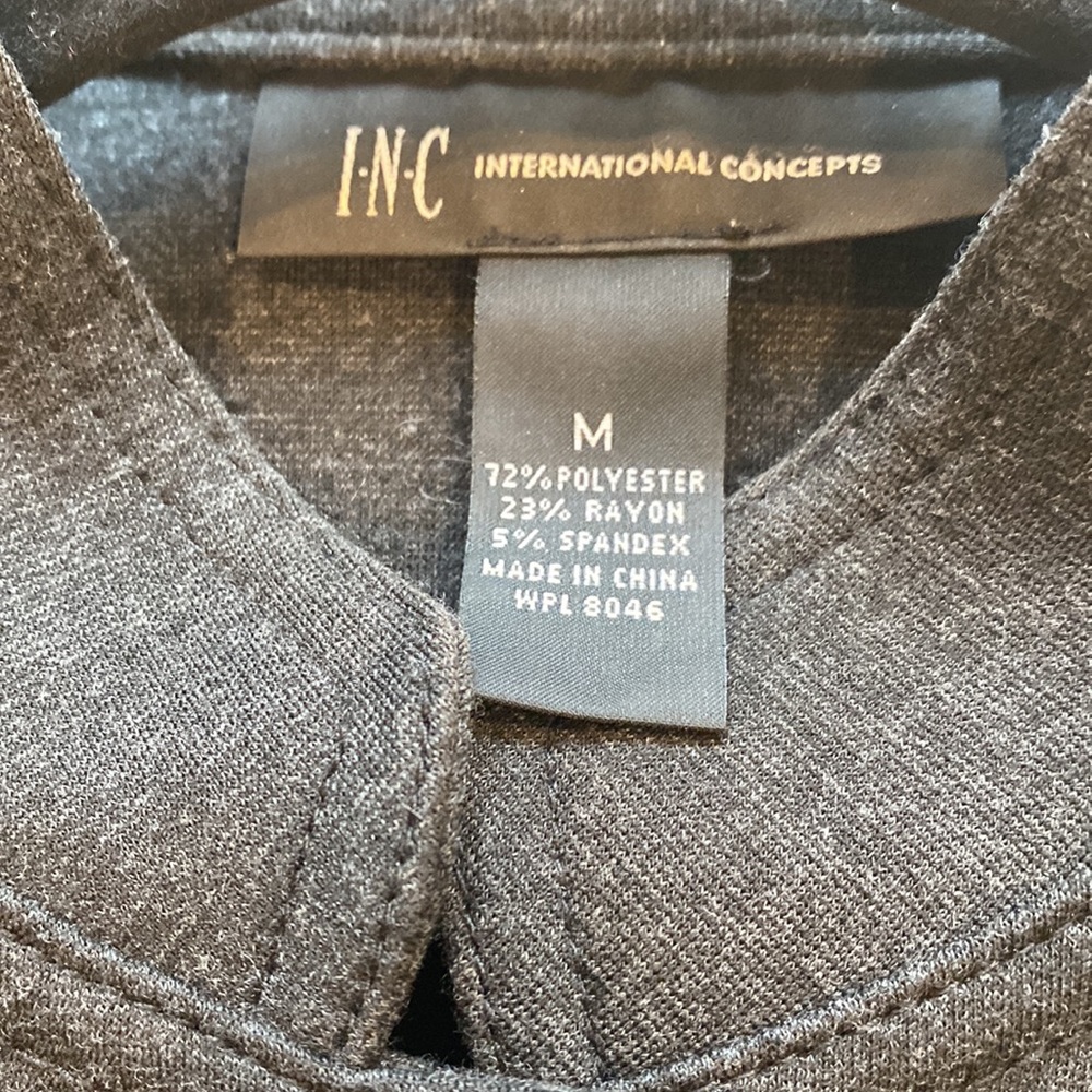 Inc military style Dark Grey Jacket - Picture 7 of 8